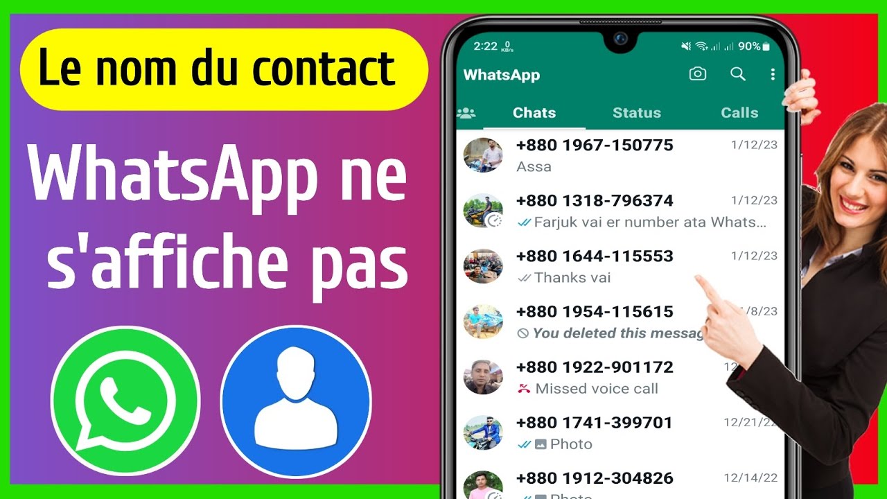Comment afficher son nom dans un groupe WhatsApp facilement et rapidement 1 comment afficher son nom dans un groupe whatsapp