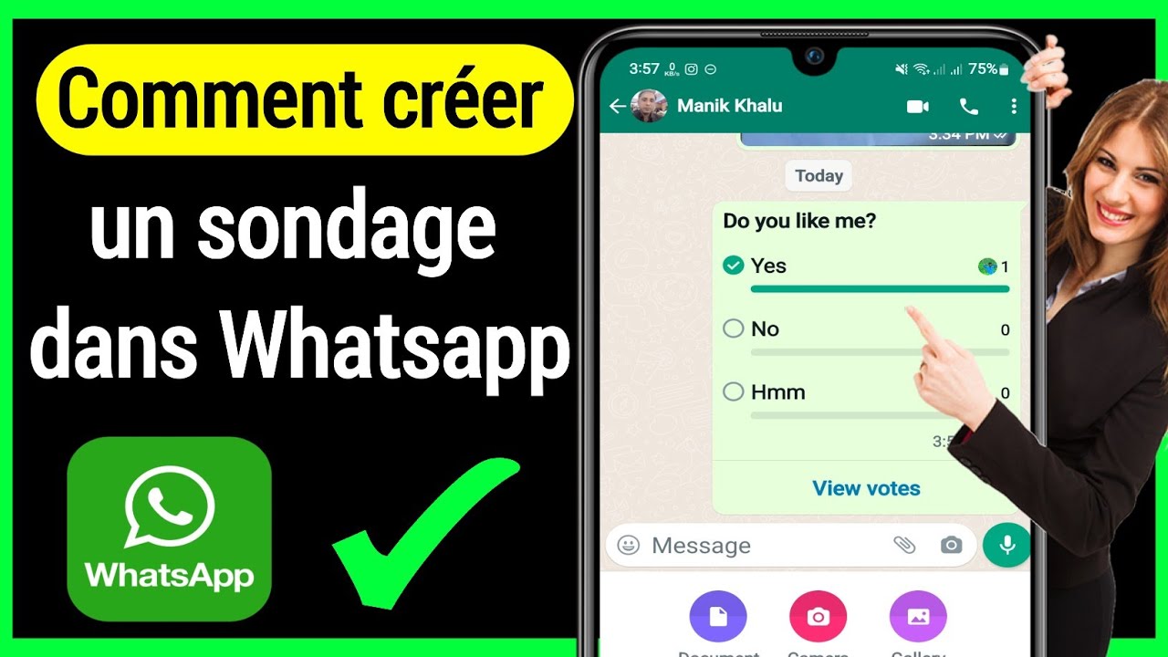 Comment faire un vote sur whatsapp facilement et rapidement 1 comment faire un vote sur whatsapp