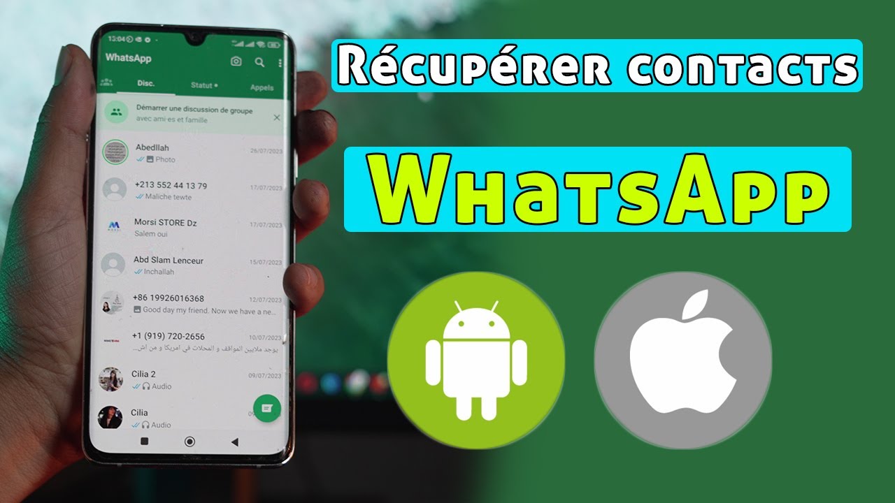 Comment récupérer un contact supprimé sur WhatsApp facilement et efficacement 1 comment recuperer un contact supprimé sur whatsapp