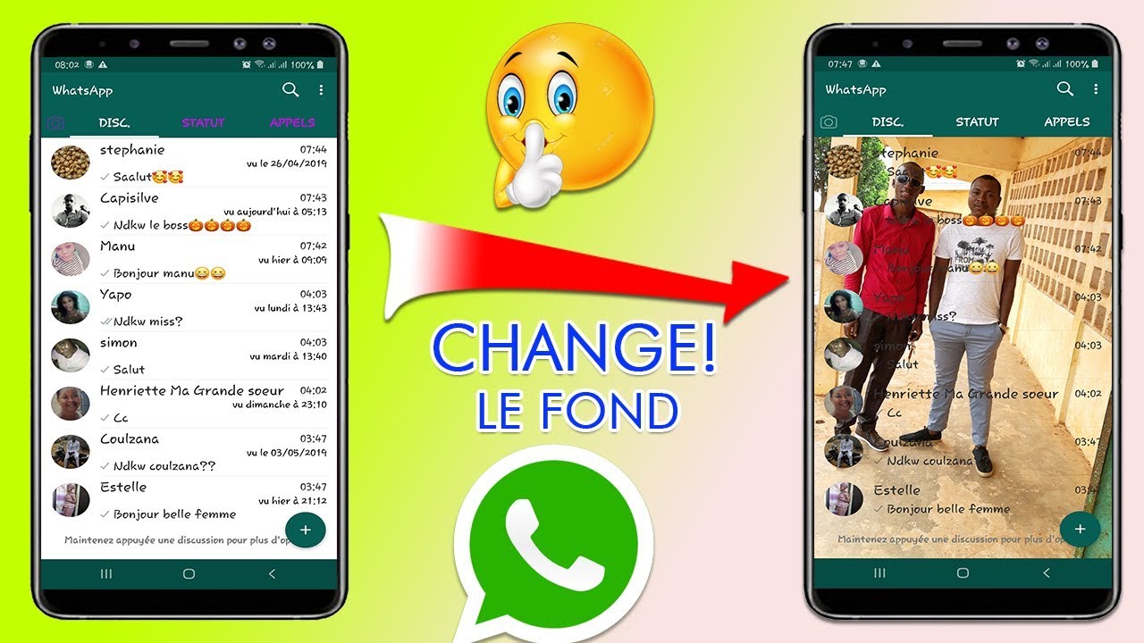 Fond d'écran whatsapp qui le voit : les meilleures options pour personnaliser votre chat 1 fond d'écran whatsapp qui le voit